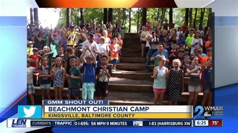 Good morning from the Beachmont Christian Camp!