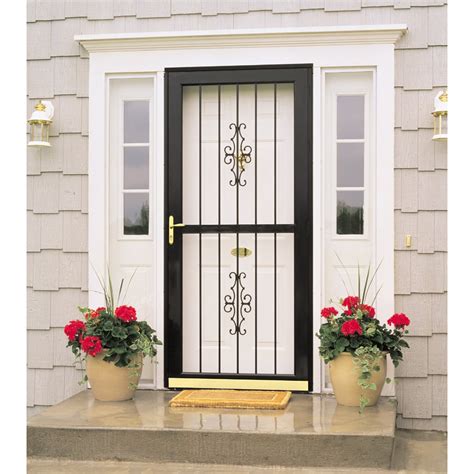 Larson 36" Full View White Madrid Storm Door at Lowes.com