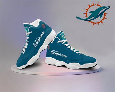 Miami Dolphins NFL jordan Gift for Men Women Shoes Sneakers | Etsy