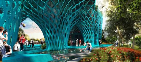 The Persian Garden: Organic forms of NewWaveArchitecture | Media-Via