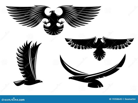 Heraldry Eagle Symbols Royalty Free Stock Photo - Image: 19358645