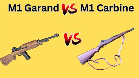 M1 Garand vs M1 Carbine (Best Comparison) - My Guns Geek