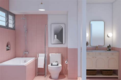 Bathroom Interior Design Visualization on Behance