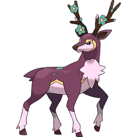 Shiny Sawsbuck (Spring Form) by ConceptShinies on DeviantArt