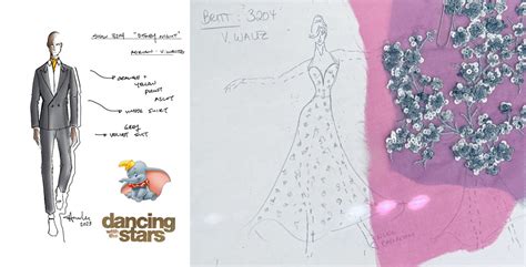 Disney100 Dancing with the Stars Costume Sketches - Sam's Disney Diary