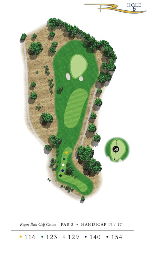 Course Map — Rogers Park Golf Course