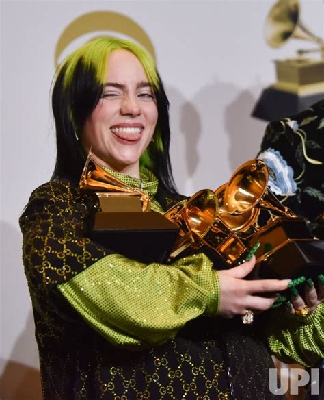 Billie Eilish wins awards at the 62nd annual Grammy Awards in Los Angeles - UPI.com