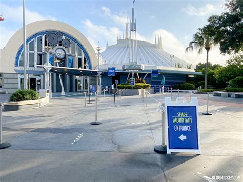 Space Mountain Experiencing Extended Downtime Today at Magic Kingdom