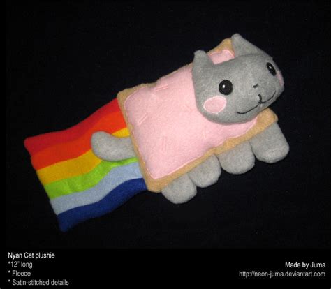 Nyan Cat plushie by Neon-Juma on DeviantArt