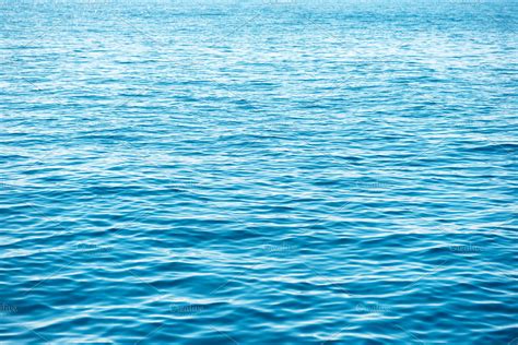 Blue sea water texture | High-Quality Nature Stock Photos ~ Creative Market