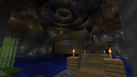 Here's a little build I did in Minecraft Beta 1.0. It was very nice to go back and see where it ...