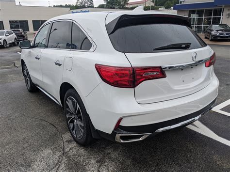 Pre-Owned 2020 Acura MDX w/Technology Pkg in Platinum White Pearl ...