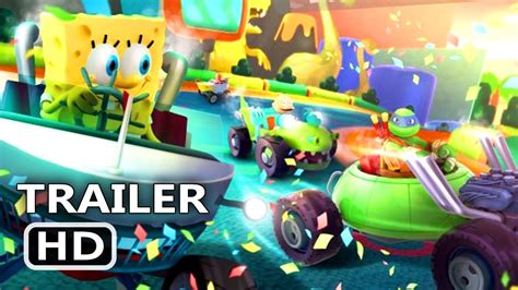 PS4 - Nickelodeon Kart Racers Gameplay Trailer (2018) - YouTube