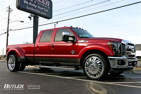 Ford F350 with 24in American Force Shift Wheels exclusively from Butler ...