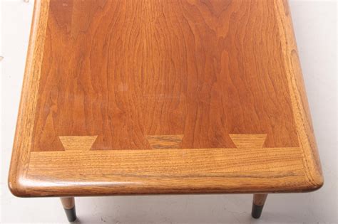 Lane "Acclaim" Oak and Walnut Coffee Table, Mid-Century | EBTH