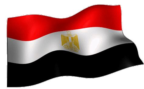 Flag Of Egypt Egyptian Sticker - Flag Of Egypt Egyptian Wave - Discover ...