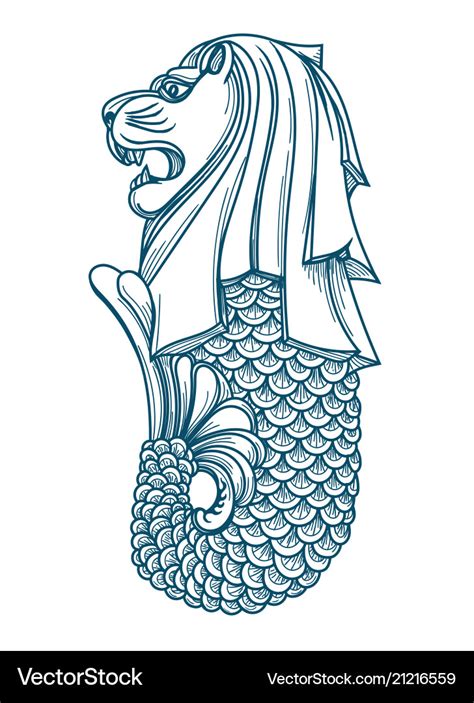 Merlion Vector Images (over 310)