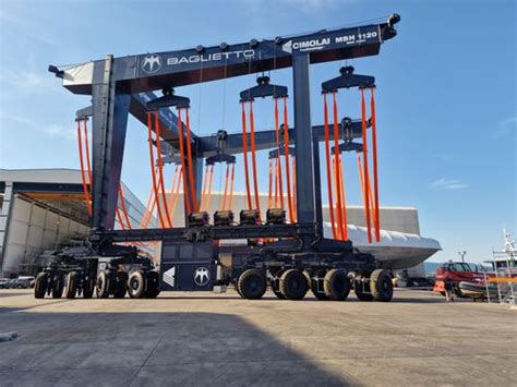 Mobile gantry crane - MBH 1120 - CIMOLAI TECHNOLOGY SpA - for ship loading