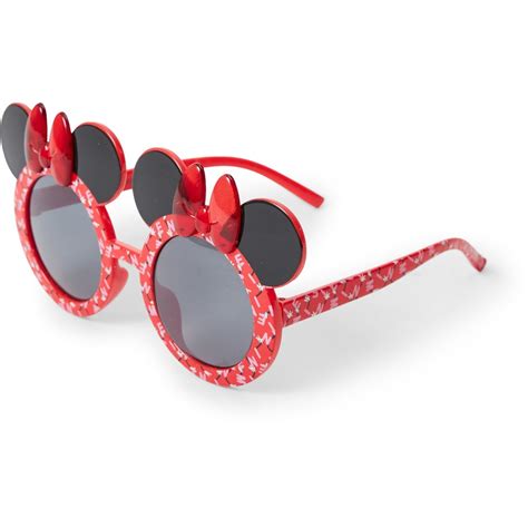 Disney Kids Minnie Mouse Ear Sunglasses - Red | BIG W