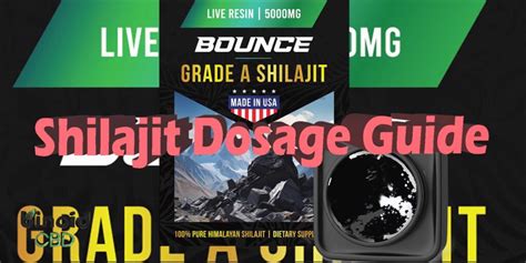 Shilajit Dosage: How Much Should You Take?