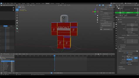 How to put a texture/face onto a Roblox blender rig - YouTube