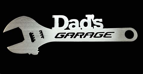 Dad's Garage - Custom Metal Sign Father's Day Gift for Dad | Custom metal signs, Metal tree wall ...