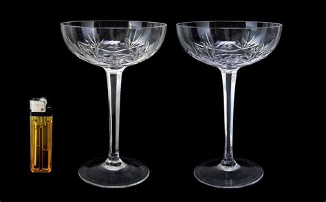 PATINA ANTIK: ART DECO CRYSTAL CHAMPAGNE COUPES II