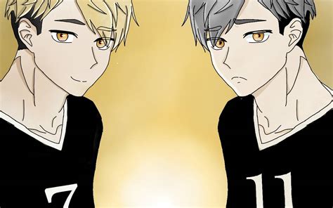 Miya Twins FanArt ! : r/haikyuu