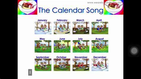 BUSY BEAVERS CALENDAR SONG - YouTube