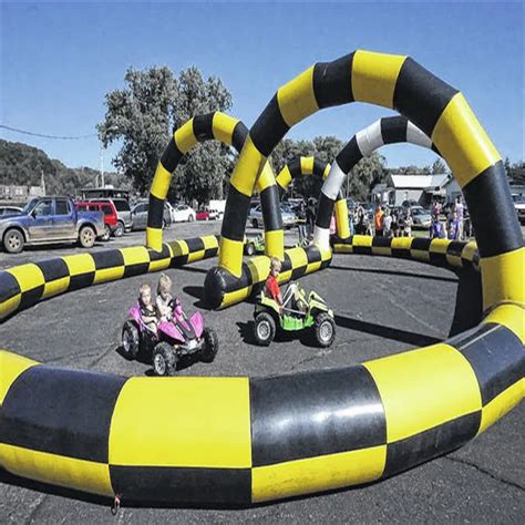 Outdoor Game Toys Go Kart Racing Inflatable Race Zorb Ball/ Mini Car ...