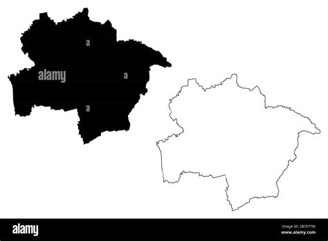 Hamm City (Federal Republic of Germany, North Rhine-Westphalia) map ...