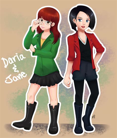 Daria and Jane by NivyIcecool on DeviantArt