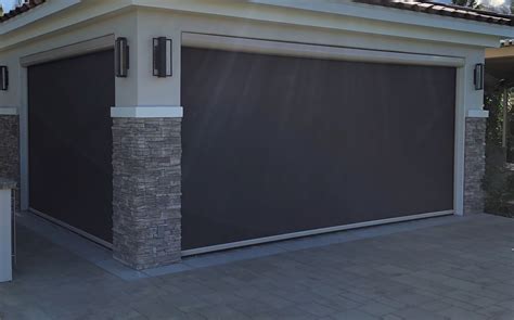 Motorized Retractable Screens For Patios, Porches, Garages