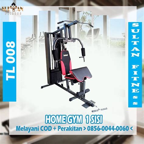 Jual alat fitness alat olahraga angkat beban HOme Gym TL 008 beban 50 ...