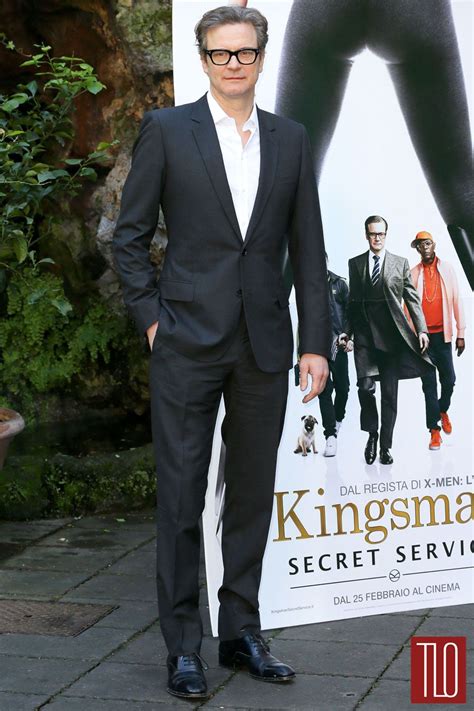 Colin Firth at "Kingsman: The Secret Service" Rome Photocall - Tom + Lorenzo