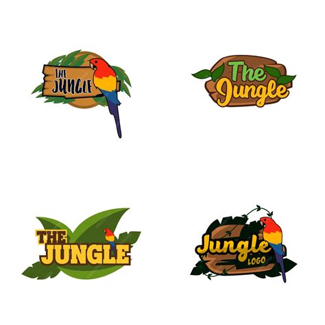 Premium Vector | Jungle Logo Collections