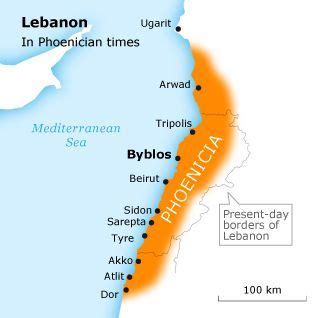 The Phoenician empire at its full extent. | Phoenician, Education info ...