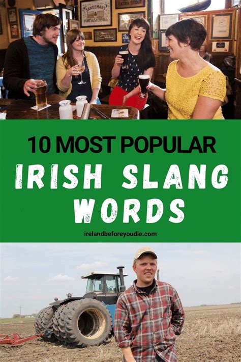 Top 10 MOST POPULAR Irish slang words you NEED to know | Irish slang, Slang words, Slang phrases