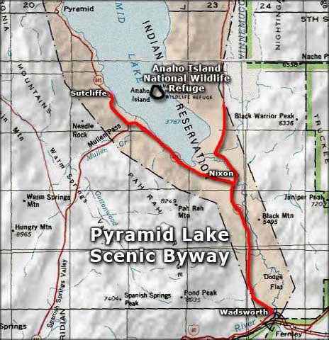 Pyramid Lake Scenic Byway