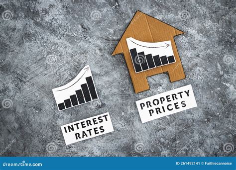 Interest Rates Increasing and Property Prices Dropping, Interest Graph ...