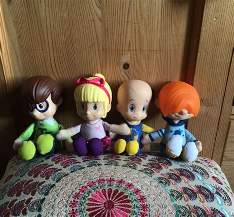 LA FAMILIA TELERIN Cleo & Cuquin Dolls Pelusin Maripi Tete Plush Soft ...