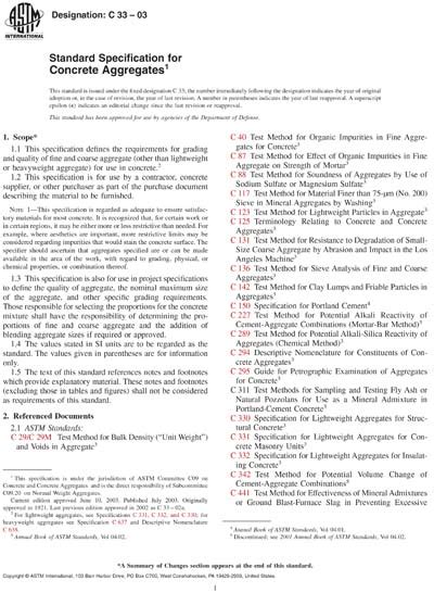 Astm C33 Gradation Chart