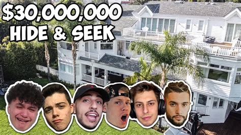 Hide And Seek In A $30,000,000 Mansion - FaZe House - YouTube