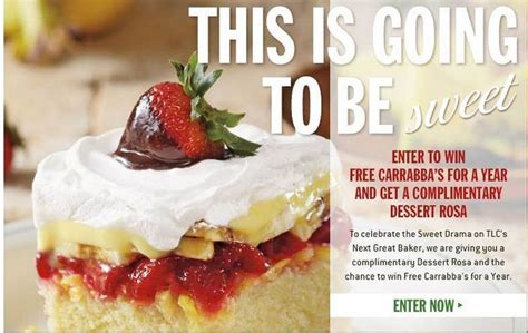 Carrabba's: Free Dessert Rosa via Facebook - al.com