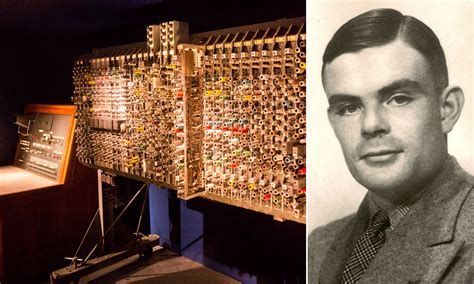 Alan Turing's Universal Machine is named greatest British innovation of the 20th Century | Daily ...