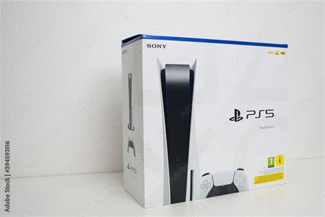 New PlayStation 5 Box Sony reveals PS5 console and games. Dualsense controller and seconds ...