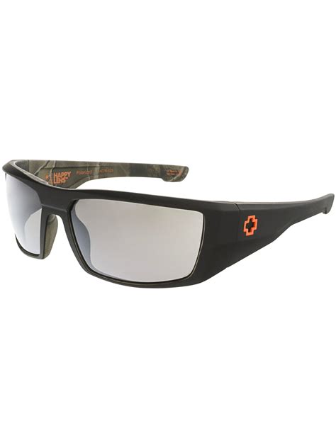 Spy - Spy Men's Polarized Dirk 672052667832 Black Rectangle Sunglasses - Walmart.com - Walmart.com