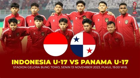 Foto Siaran Langsung TV Gratis! Link Live Streaming Timnas Indonesia vs Panama Piala Dunia U-17 ...