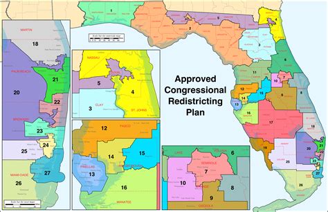 Florida's Congressional District Rankings For 2018 – Mci Maps - Florida Us House District Map ...