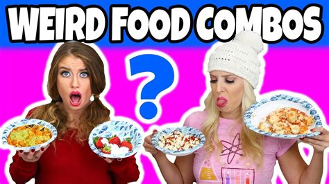 Weird Food Combinations People Love (2018 Challenge) - YouTube